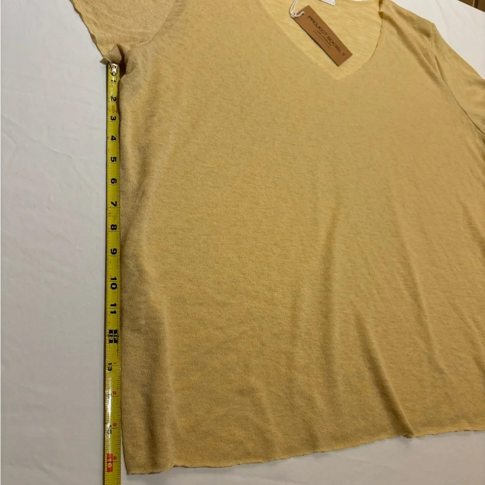 NWT Project Social T Original Textured V in XL - Picture 9 of 9